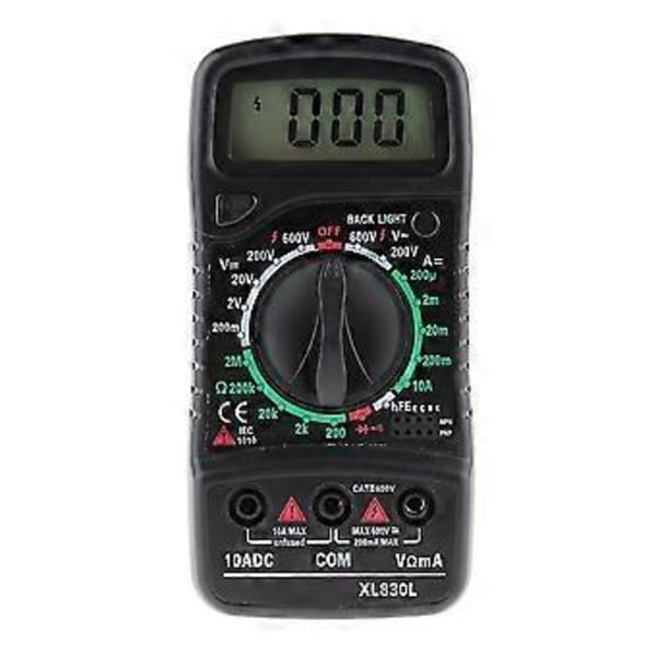 Aneng Xl830l Digital Multimeter Esr Mätare Testare Automotive Elektrisk Dmm Transistor Peak Testare Mätare Kapacitansmätare