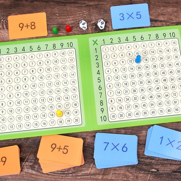 Sensorisk beräkningspusselbräda leksak hjärngympa småbarn matematik inlärningsgåva