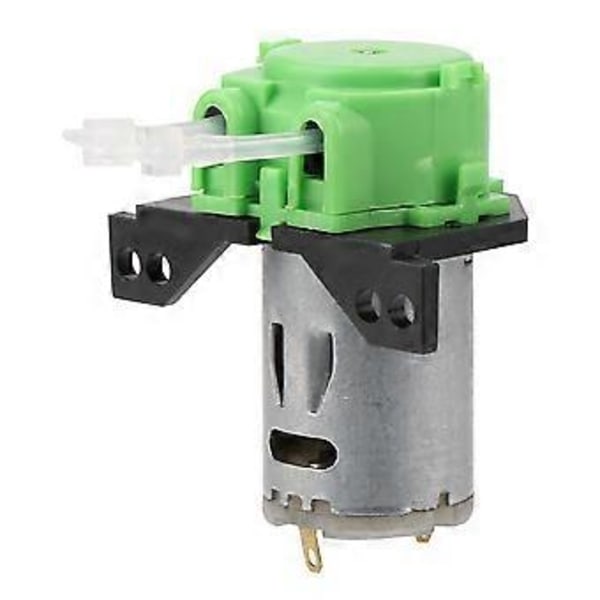 Dosseringspump DIY Peristaltisk Slanghuvud För Akvarium Lab Kemisk Analys (grön 12v 1*3)