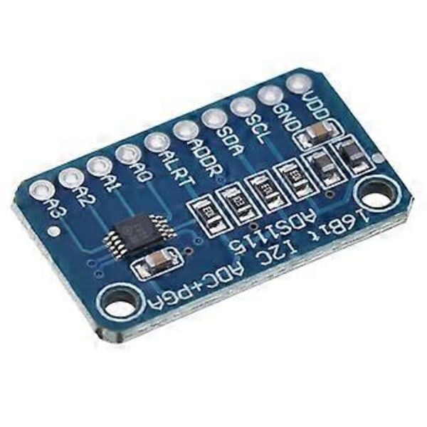 16 Bit I2C ADS1115 Modul ADC 4 Kanal med Pro Gain Forstærker Udviklingskort Lavt Strømforbrug Analog til Digital Konverter