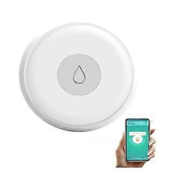 Zigbee Oversvømmelsessensor Vandlækagedetektor Vandtank Fuld Alarm Overløbssikkerhed Alarmsystem App