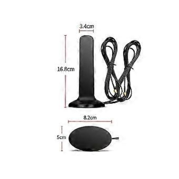 Gsm 4g 5g Antenne 600-6000mhz 12dbi Høy Gain Omni Magnetisk Base Antenne For Cpe (ts9)