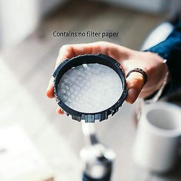 500 kpl pyöreää kahvisuodatinpaperia espressokeittimeen V60-suppilo kahvisuodattimet työkalut Moka Po