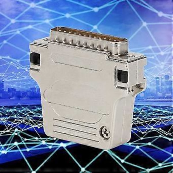 DB25P-45 25-stifts honkontakt högfrekvent metallmonterad D-SUB-kontakt