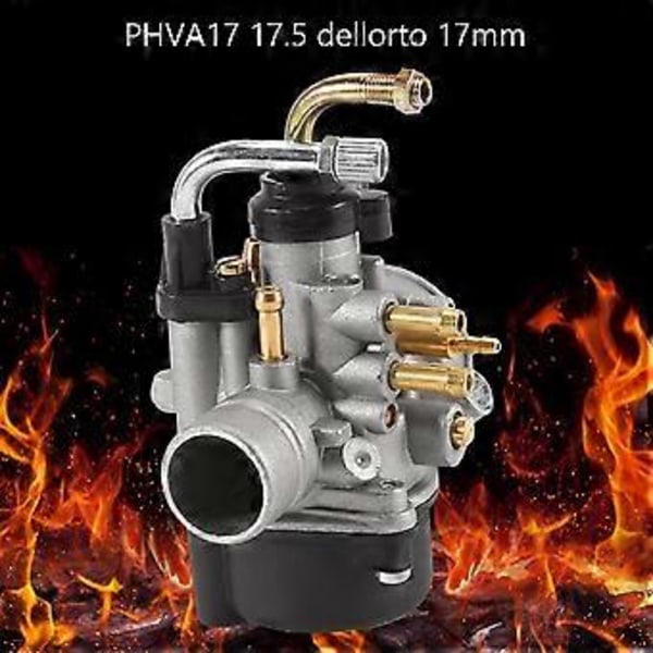 Kompatibel med Phva17 17.5 Dellorto 17mm Ersättningsförgasare