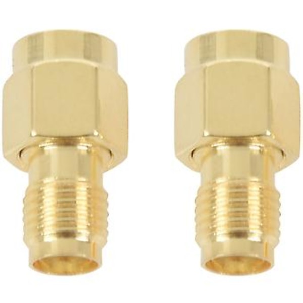 2 stk. RF Koaksial Koaks Adapter Sma Hun Til Rp-sma