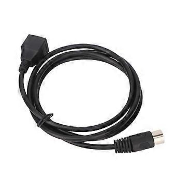 DIN 5 PIN til RJ45 Kabel 1.5m 5 Pin Hann til RJ45 Hunn Plugg Din Lydkabel for Ethernet Kabler Forsterkere Miksere