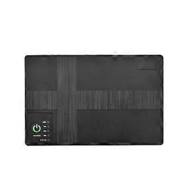 UPS Avbruddsfri Strømforsyning Router DC Multi-Port med POE Optisk Cat Mobiltelefon Switch Mini Router D, EU Plugg
