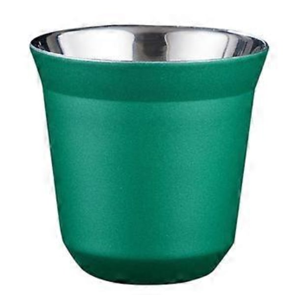 80 ml Dubbelväggig Rostfri Espresso Kopp Isolering för Kaffekopp Kapselformade Kaffemuggar, B