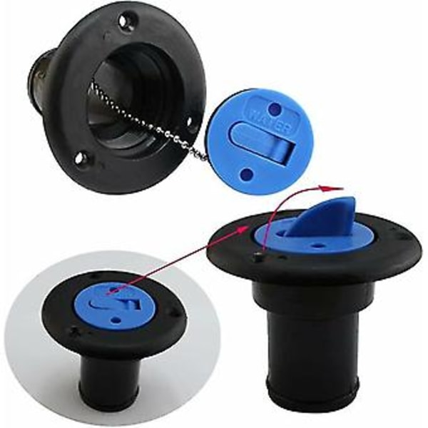 Asuntoauton vesisäiliön korkki, 1,27 cm raikasvesitäyttöluukku asuntoautoon, perävaunuun, asuntovaunuun, 38 mm -