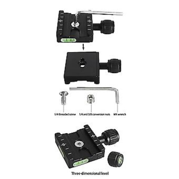 Qr-50 Se Plade Til Swiss Tr Kuglehoved Til Dslr Kamera Monopod