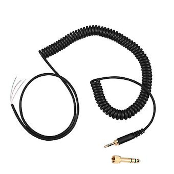 Hodetelefonkabel for DT 770 770PRO 990 990PRO Adapter Erstatning Fjærspiral