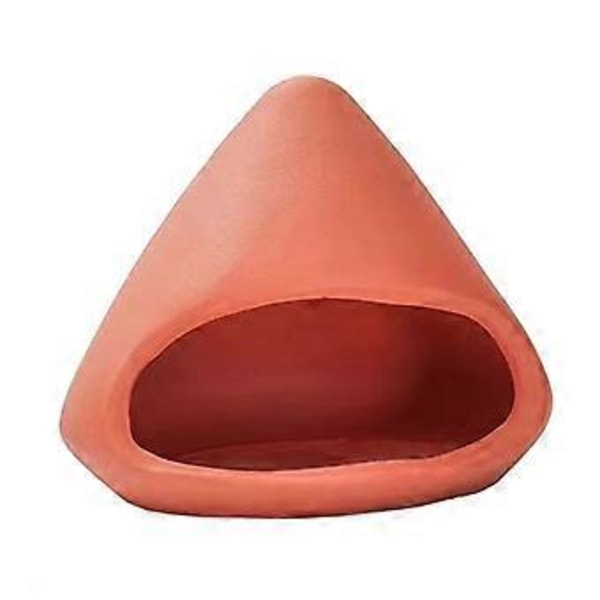 Keramisk Røkelsesholder, Håndlaget Smudge Bowl, Salviebrenner Røkelsesbrenner for Yoga - Kompatibel med Røkelsespinner Rød