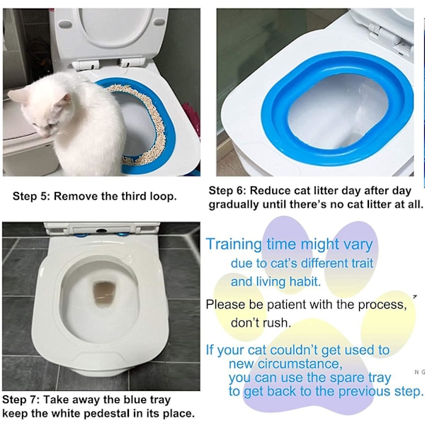 Kattetoilet Trænings Kit, Kattetoilet Træner