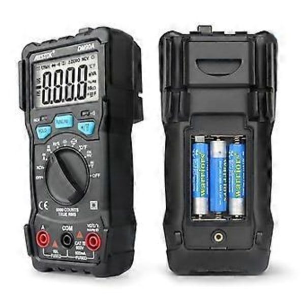 Digitalt Multimeter 6000 Teller for DC AC Voltmeter Ohm Volt Amp Test Meter /