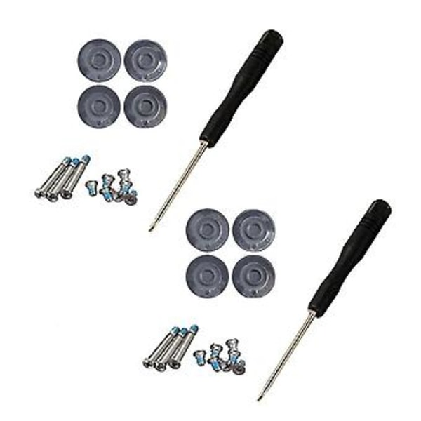 2set/lot A1278 A1286 A1297 Fötter Fot Botten Skal Skydd Plast +skruvar Set+verktyg För Pro 13in 15in 2008-2012 År