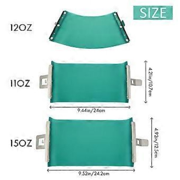 3 Stk. 3D Sublimerings Silikone Krus Wrap, med 3 Ruller 33 M Varmeoverføringstape til Udskrivning af Krus Transfer Maskine