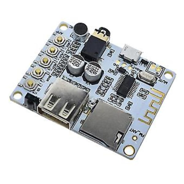 Bluetooth-audiovastaanotinkortti USB TF -korttipaikalla, dekoodaus, toisto, etuvahvistinlähtö A7-004 5V 2.1
