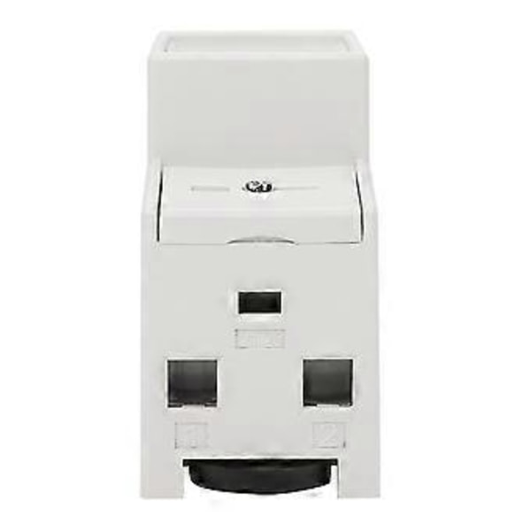 220V Digital 1-faset 2-leder 2P Din Skinne Elektrisk Måler Elektronisk KWh Måler (20(80)A)