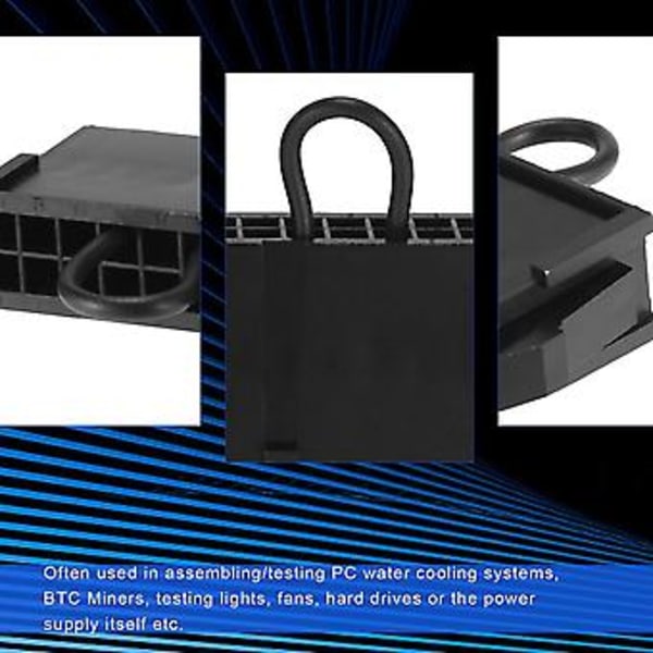 4-pin Atx Strömförsörjning Jumper Brygga Verktyg Psu Test Startare Utan Att Vara Ansluten Till Moderkortet
