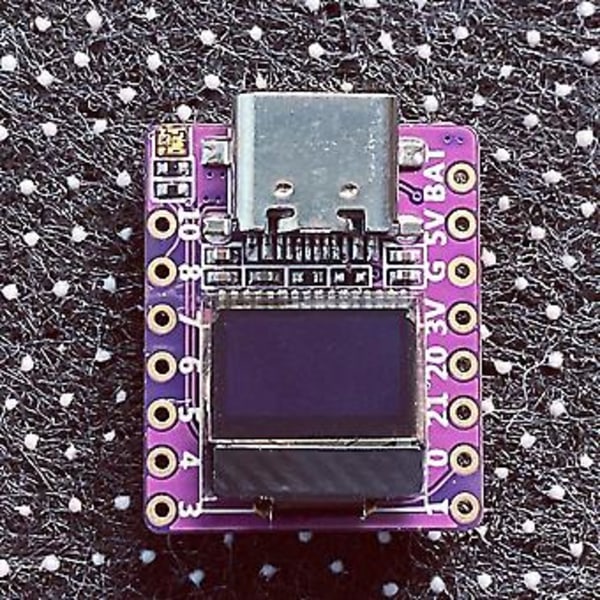Esp32 C3 Kort Med 0.42 Tums Lcd Risc-v Tand S För Microprython Expans