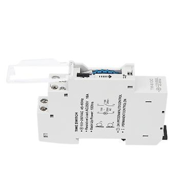 Erittäin tarkka aikakytkin 1P-kisko Älykäs ajastinkytkin katuvalolle TM610C 220V
