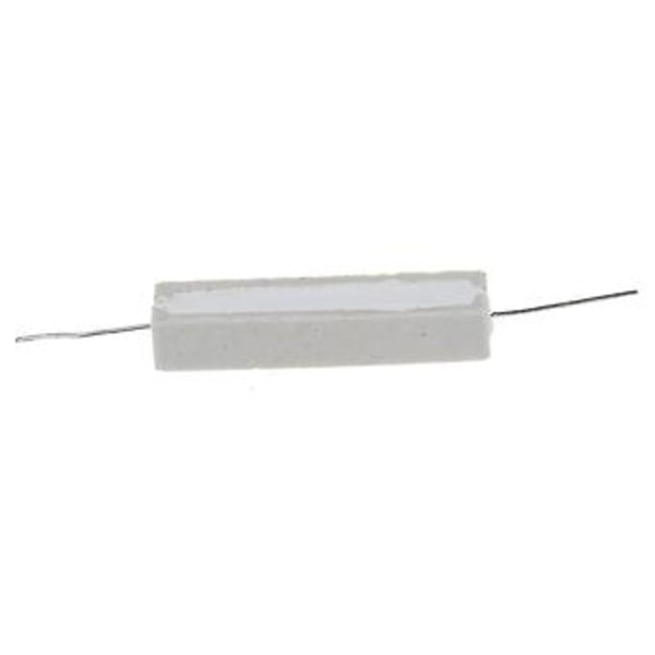 10 stk. trådviklet keramisk cementmodstand 1 Ohm 5% 10w Watt