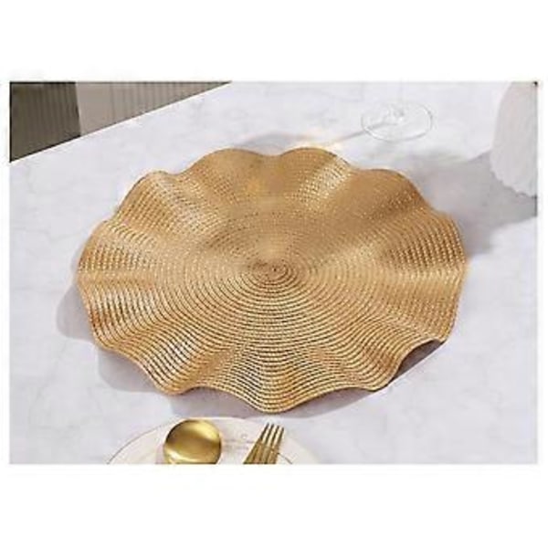 Aalto Pyöreä Tabletti, Pyöreä Palovammasuoja, Ruokapöydän Eristys Länsimainen Tabletti, Keittiön Pöytämatto, Oranssi