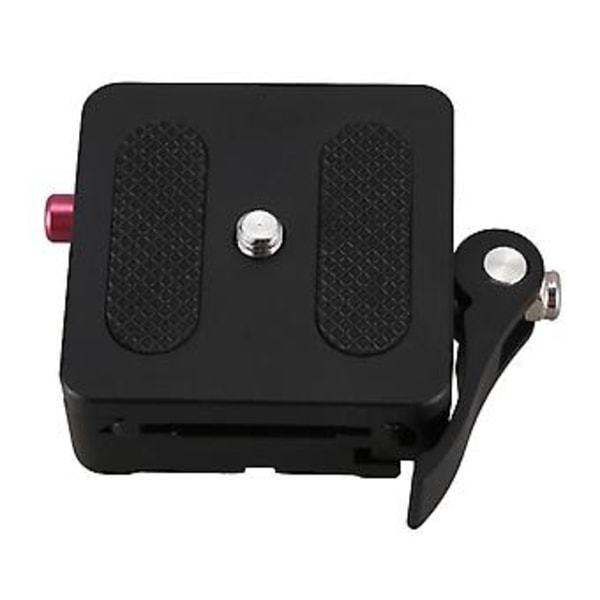 Aluminium 1/4 tomme & 3/8 tomme Quick Release Plade + Klemme Adapter Mount W/lås Til Dslr Kamera Tripod