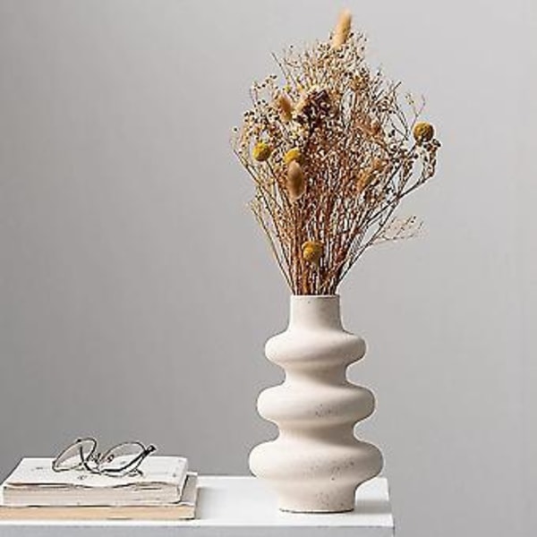 Keramisk Vas Bei Blomkruka Hem R Blomsterarrangemang Skrivbord