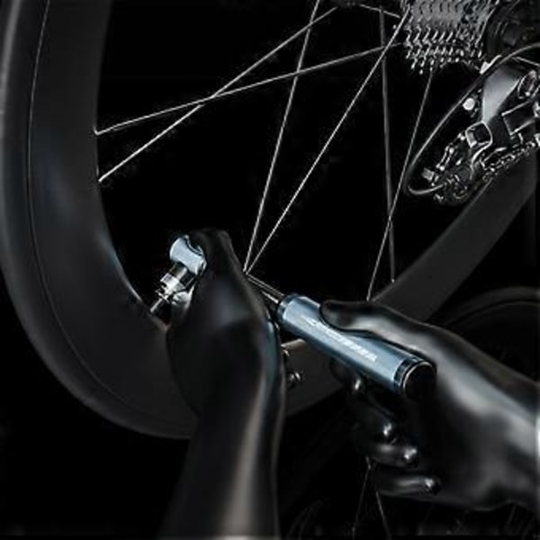 Sykkelkompressor Dyseadapter Mini Oppblåsbar Tube Sykkel MTB Sykkelpumpe