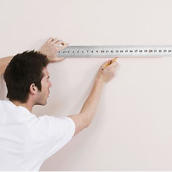 50 cm alumiiniseoksesta valmistettu suorakulma, 90 asteen paksumpi suorakulma, tarkkuusmittaus- ja piirustustyökalu