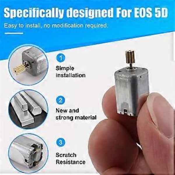 Speilboksreflektor Drivmotor Erstatning for 5D Kamera Reparasjonsdel