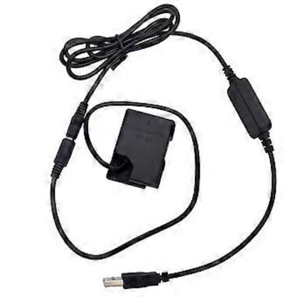 USB-sovitin Latauskaapeli EN-EL14 Dummy-akku EP-5A DC-kytkin P7000 P7800 D5500 D5600 D3300 D5300 -kameralle