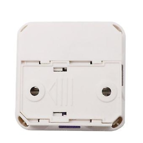 2 stk. Monoxid Detektor Alarm Gas Advarsel Sensor Alarm LCD Fotoelek
