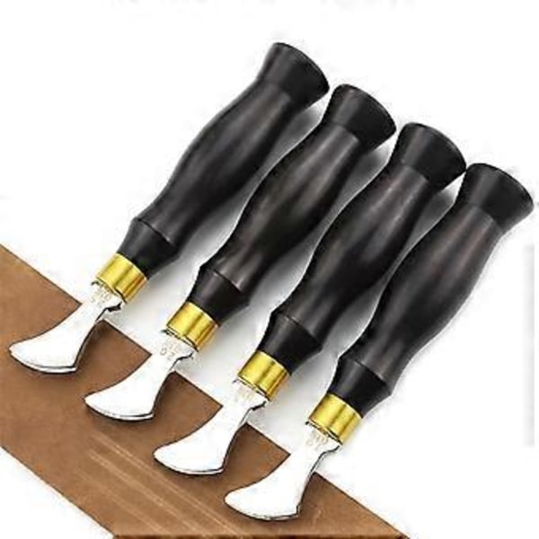 1.0mm Ammattimainen nahkatyö DIY-työkalut Nahkareunan viimeistelijä Nahkatyökalut