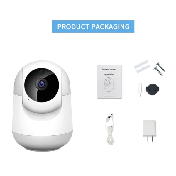 5G WiFi Baby Monitor Kamera 1080P Mini Indendørs CCTV Kamera AI Tracking Audio Video Overvågningskamera