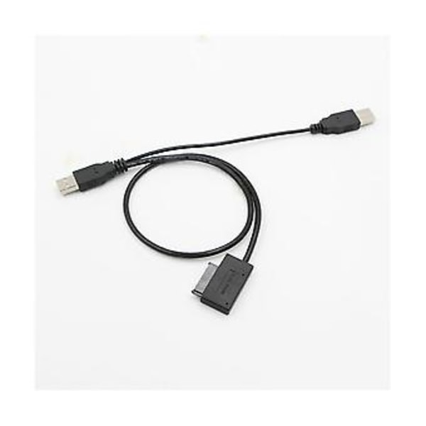 Usb2.0 Till 6+7 13pin Linje Sata Kabel Med Extern Usb 2.0 För Laptop Cd- Dvd-