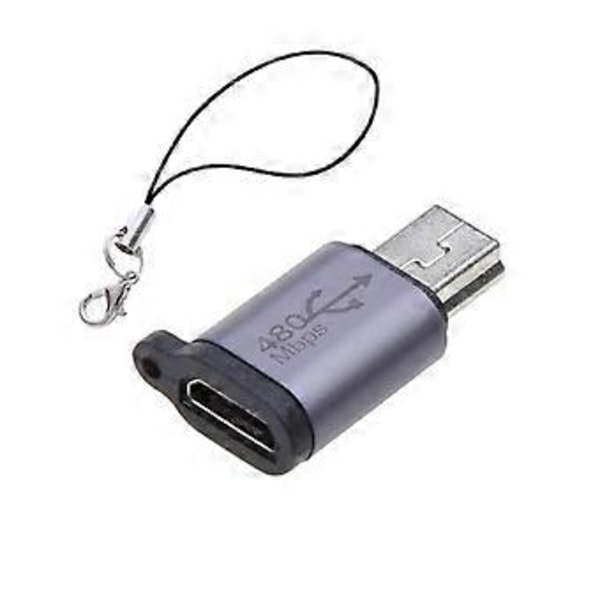 Usb-C till Micro USB Mini USB Adapter TypeC Hona Till Micro Usb Hane Konverterare