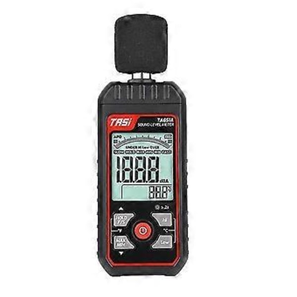 Ta651a Digital Lydniveau Måler Logger 30-130db Audio Støjmålingsinstrument Mini Db Meter En