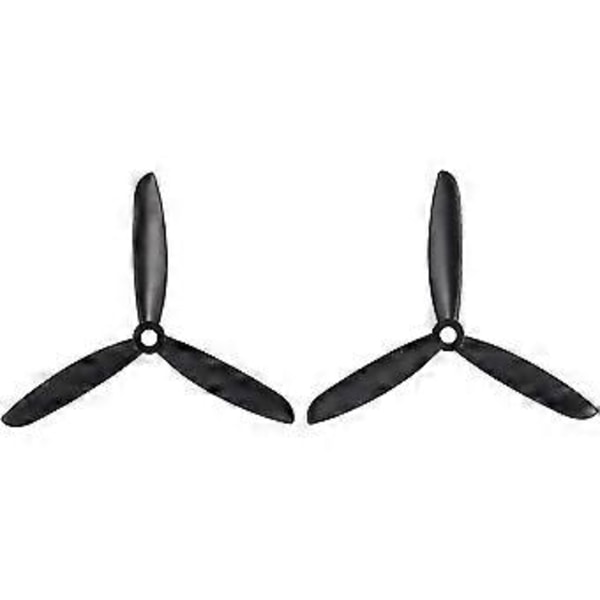 4 Par Cw/ccw 6045 Propellere Blader For Rc Racing Drone Quadcopter Fly Uav Reservedeler Tilbehør Komponent (farge: svart)