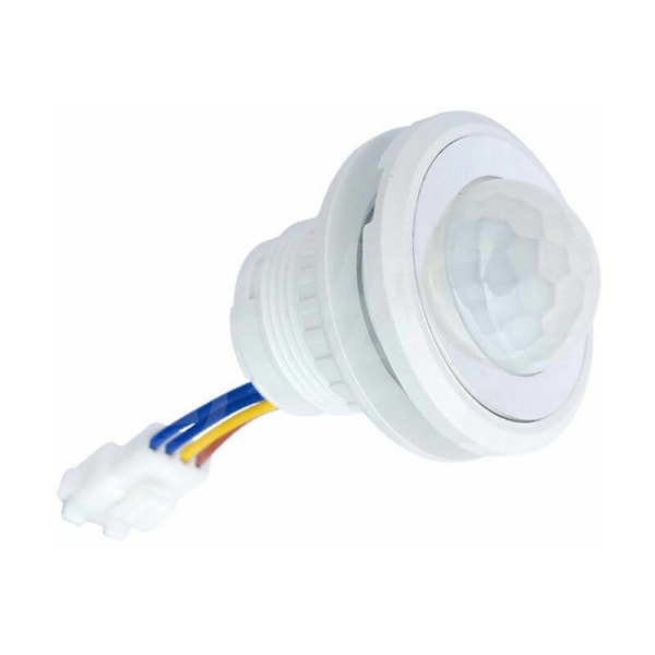 Mini PIR-rörelsesdetektor 110° för inomhus-/utomhusmontering I IP65-sensor I infälld rörelsesdetektor 85-265V liten, med potentiometer 1 st 13Treiz