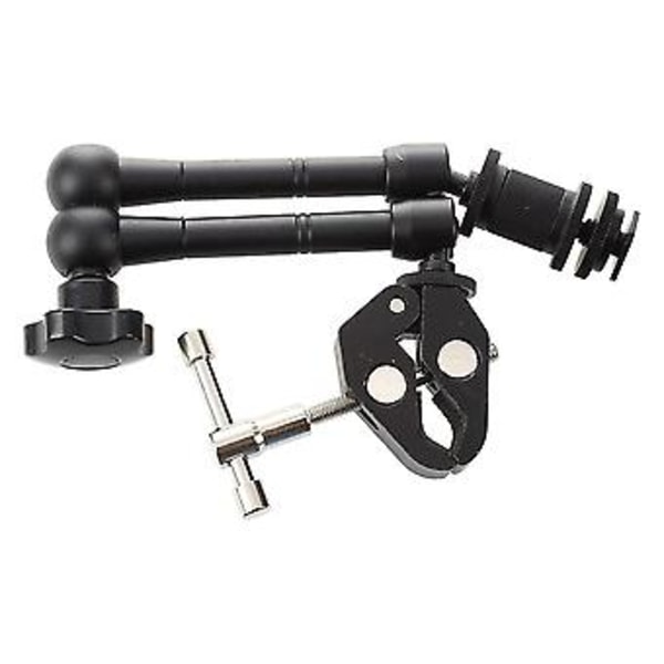 11\" Tum Friktionsledad Arm + Krabbklämma För DSLR