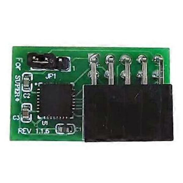 10Pin SPI TPM 2.0 -moduuli Trusted Platform TPM 2.0 Horisontaalinen Trusted Platform -moduuli -AOM-TPM-Parallel(B) -laitteelle