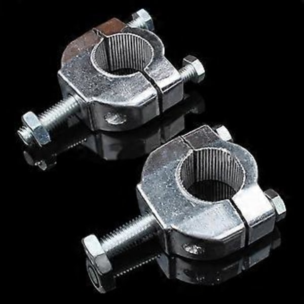 1 Par Motorsykkel Universal Styreforhøyer Styrefeste Håndtaksklemme 22mm 7/8\"