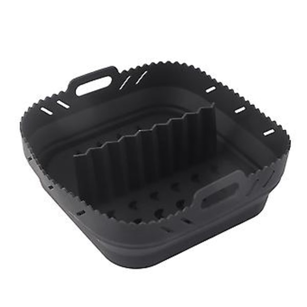 Bakform med silikonmatta, fyrkantig silikonbakform för airfryer, branschledande standarder