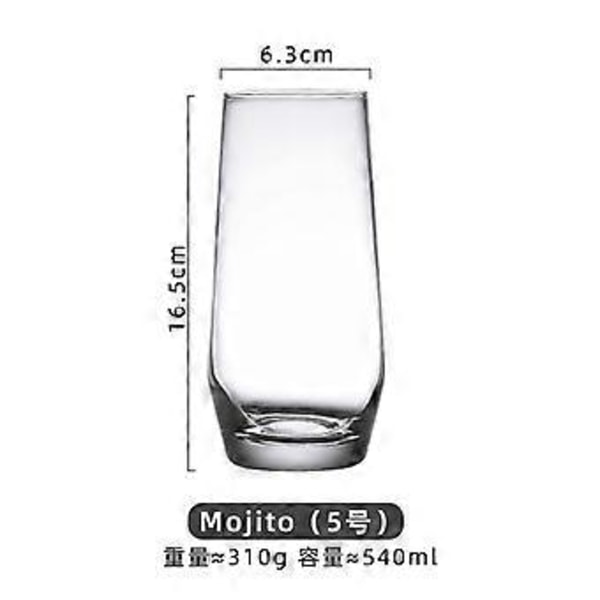 Mojito mojito kopp cocktail kopp bar bartending Colin kopp long drink juice glas No. 5 Mojito kopp 301-400ml