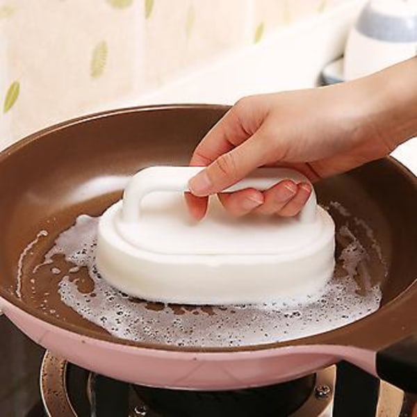 Kädessä pidettävä kylpyammeen WC-harja seinälaattojen lattiasieniharja keittiön tiskialtaan puhdistustyökalu