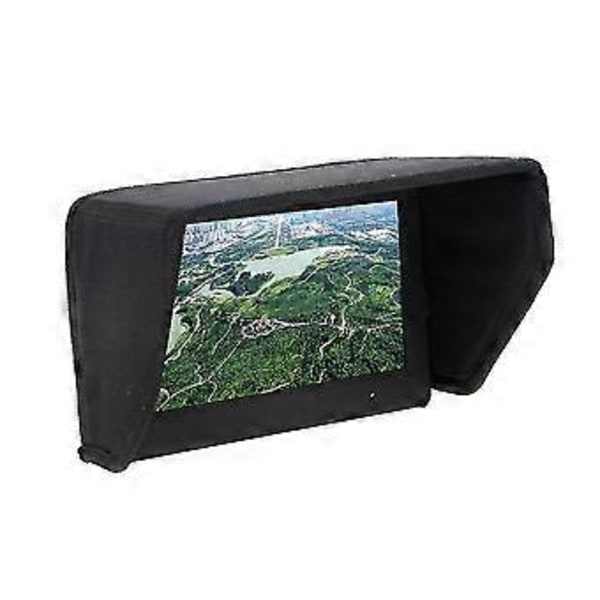 7 Tommer Fpv Lcd Skærm Display Solskærm Solhætte