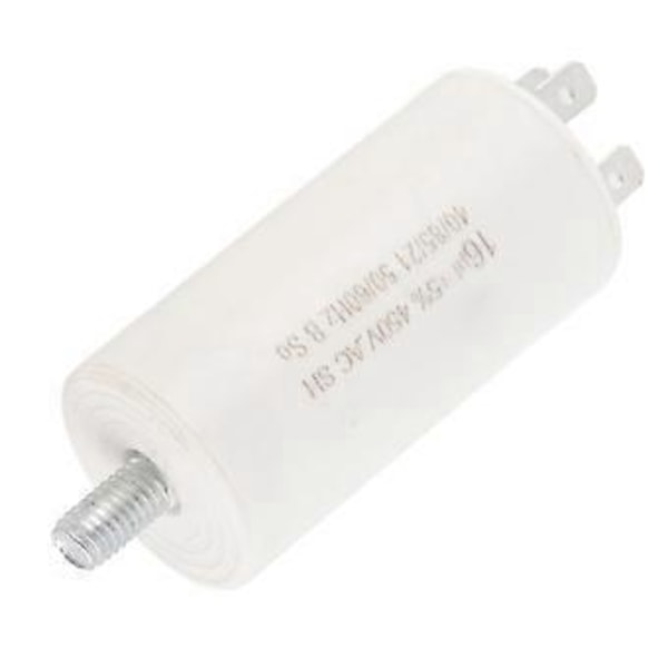 Driftkondensator CBB60 Dubbel Insats Cylinder Motorkondensator för Tvättmaskin Hushållsapparater 450V 16uf